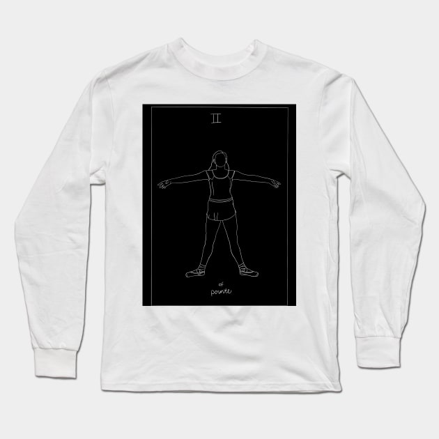 II of Pointe Long Sleeve T-Shirt by bwakey77